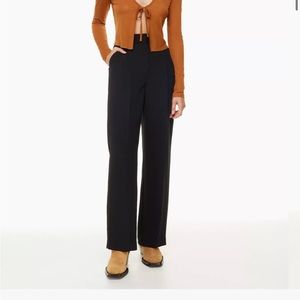 Aritzia black effortless pants